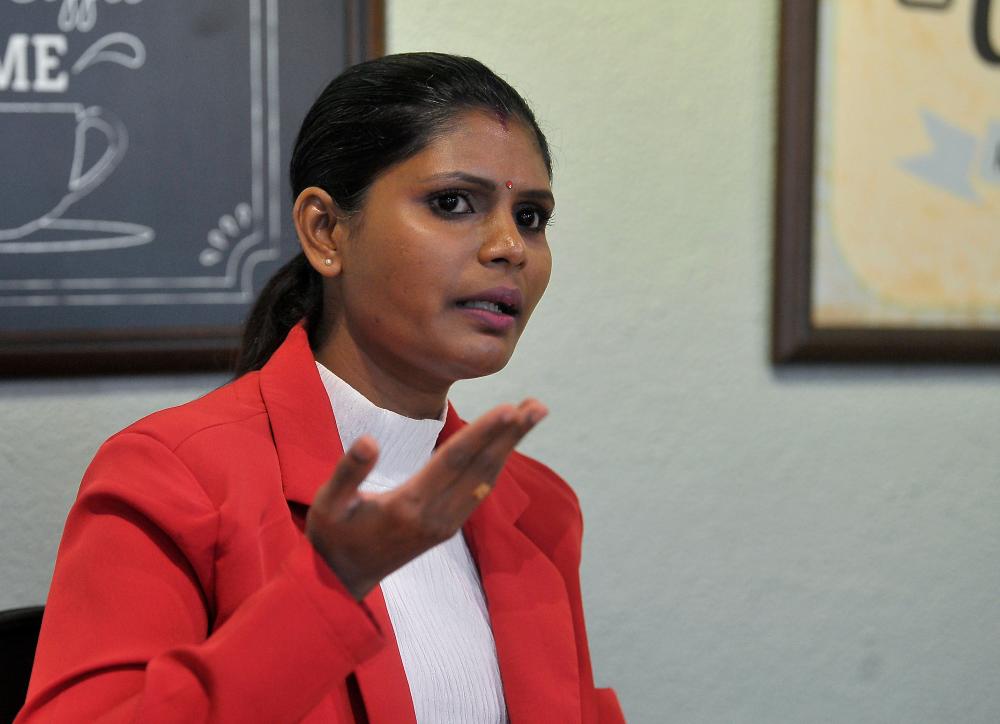 KUALA LUMPUR, Sept 5 -- Social media influencer Dr Malar Santhi Santherasegapan, better known as Dr Malar, during a recent interview with Bernama. BERNAMAPIX