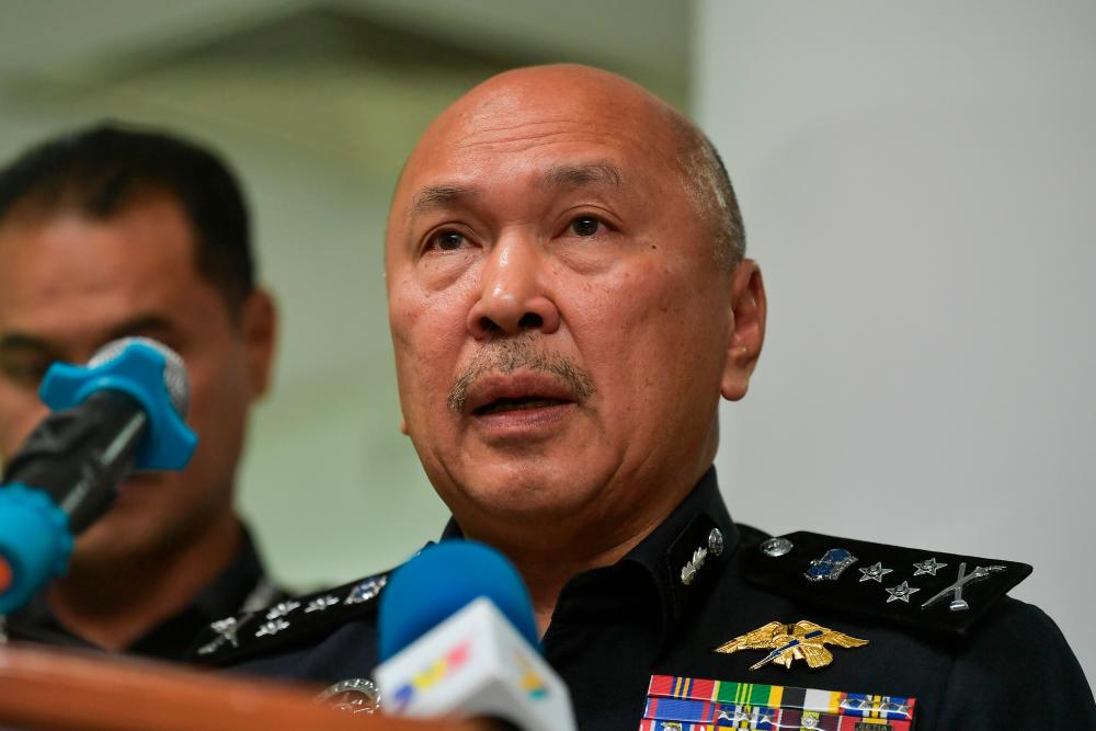 Bukit Aman Narcotics Crime Investigation Department director Datuk Seri Mohd Kamaruddin Md Din. - Bernamapix