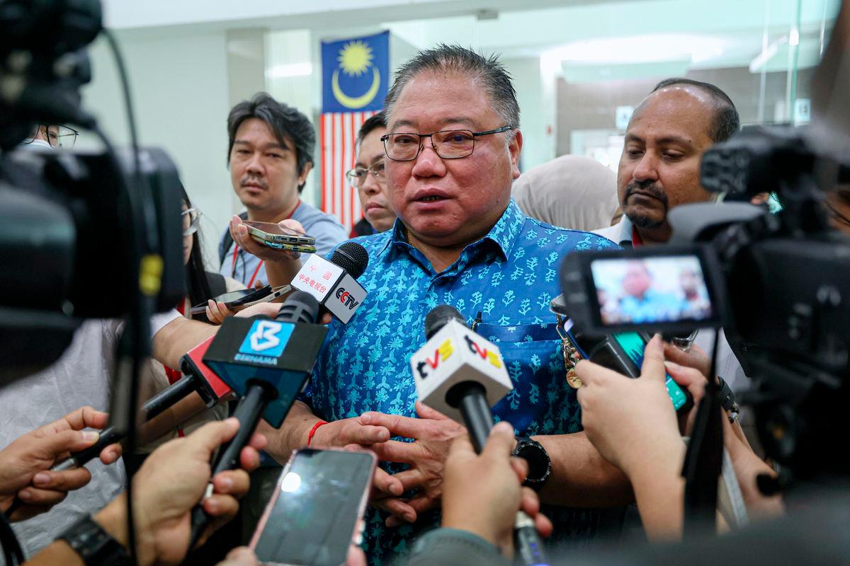 MOTAC minister Datuk Seri Tiong King Sing - BERNAMApix