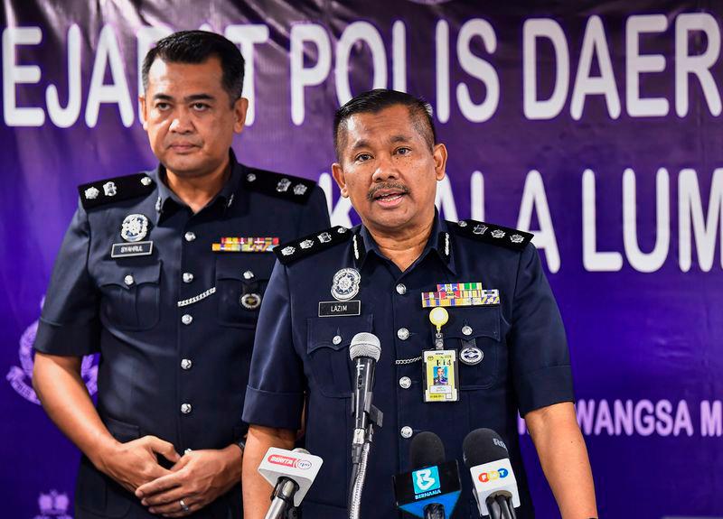 Wangsa Maju District Police Chief ACP Mohamad Lazim Ismail - BERNAMApix