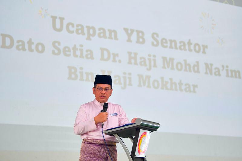 Menteri di Jabatan Perdana Menteri (Hal Ehwal Agama) Datuk Mohd Na’im Mokhtar - fotoBERNAMA