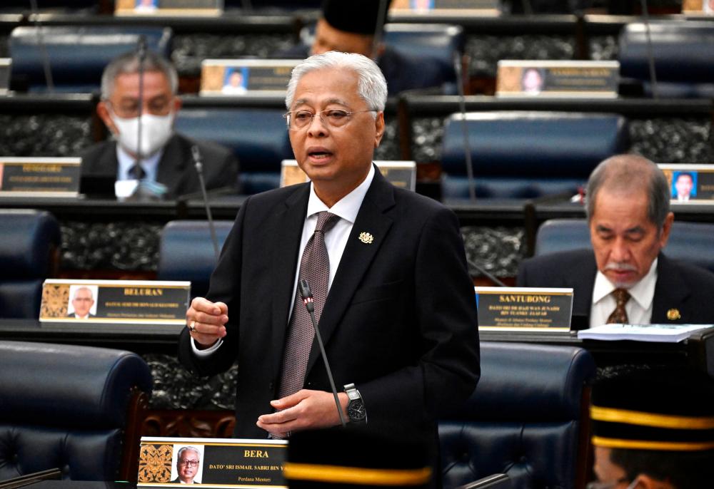 Perdana Menteri Datuk Seri Ismail Sabri Yaakob. fotoBERNAMA