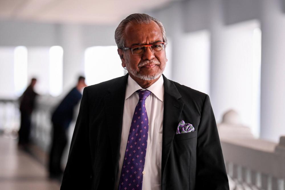 Tan Sri Muhammad Shafee Abdullah. - BERNAMAPIX