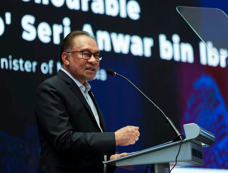 Prime Minister, Datuk Seri Anwar Ibrahim. - BERNAMApix