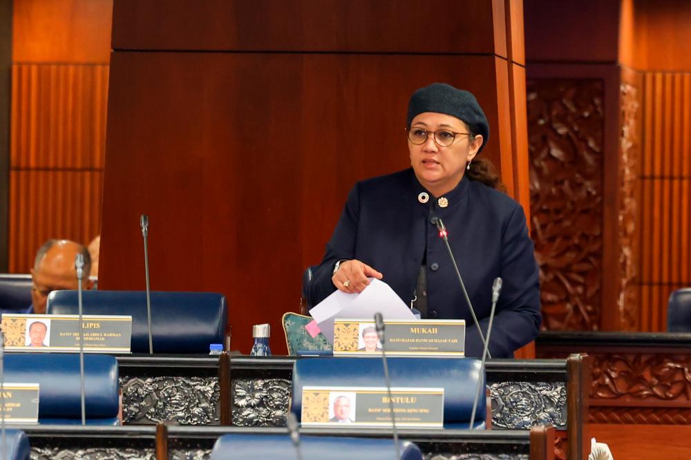 Timbalan Menteri Ekonomi, Datuk Hanifah Hajar Taib. - fotoBERNAMA