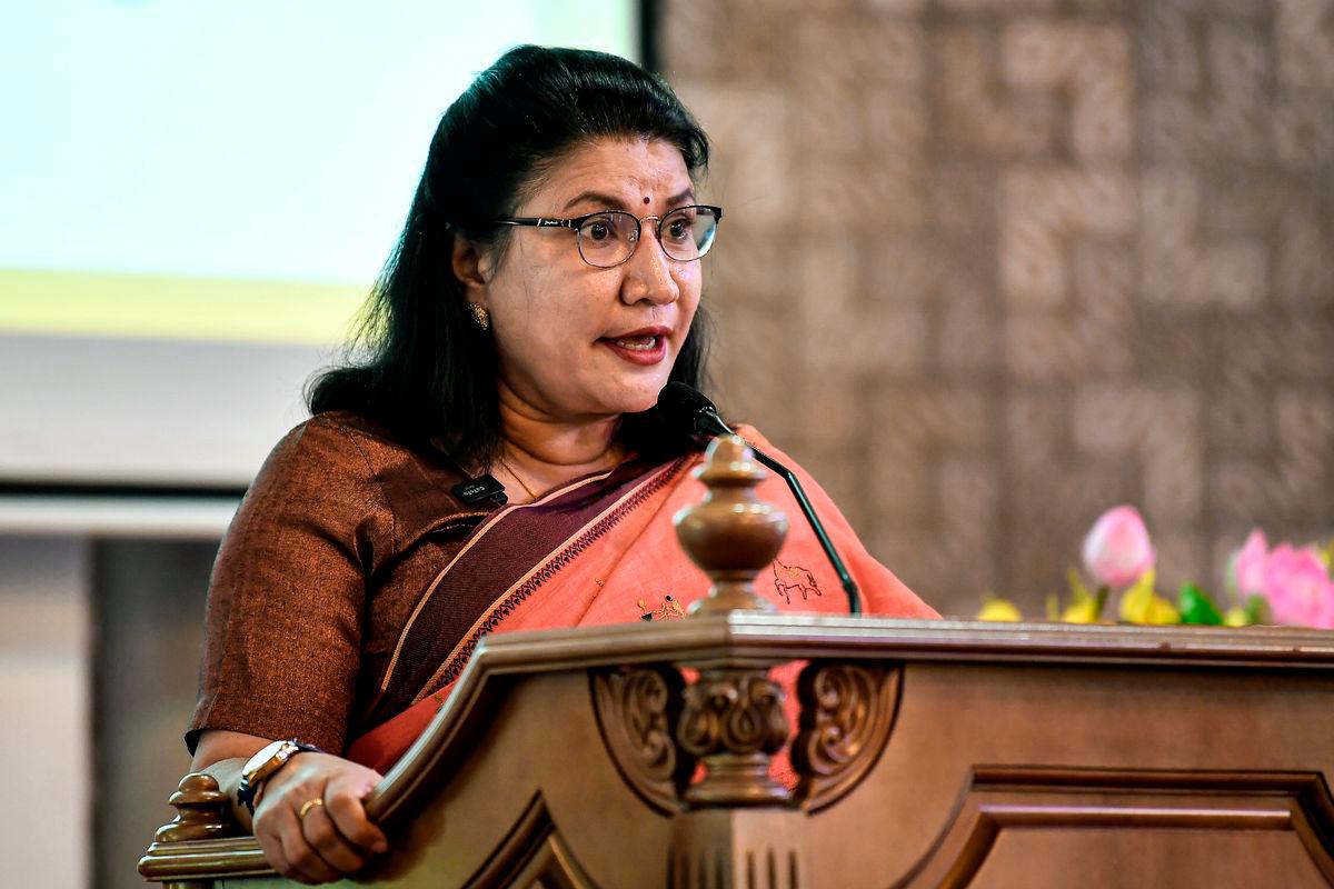 KPN Deputy Minister, K. Saraswathy - BERNAMApix