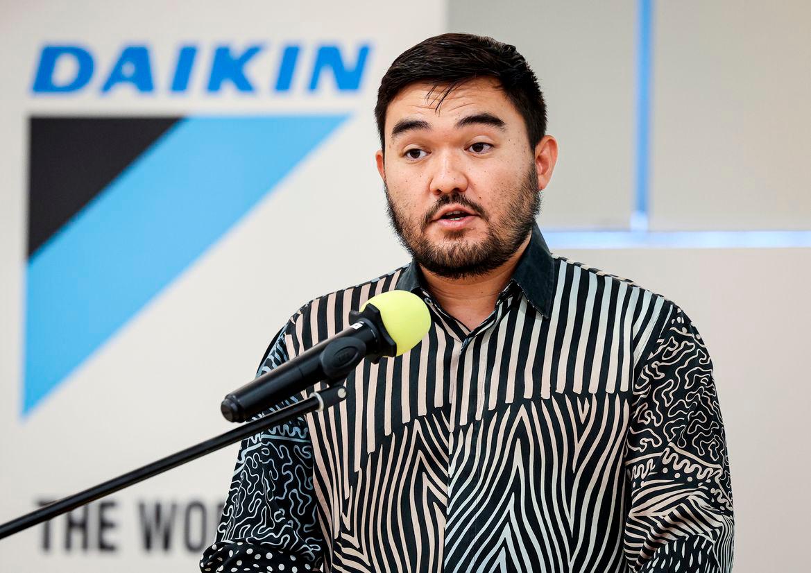 Raja Muda of Selangor Tengku Amir Shah Sultan Sharafuddin Idris Shah - Photo by BERNAMA