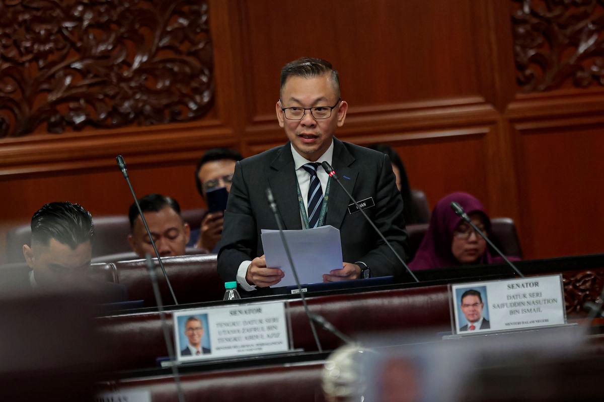 Deputy Plantation and Commodities Minister Datuk Chan Foong Hin - BERNAMAPIX