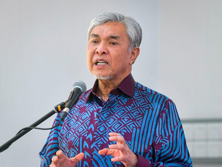 Deputy Prime Minister Datuk Seri Dr Ahmad Zahid Hamidi - BERNAMApix