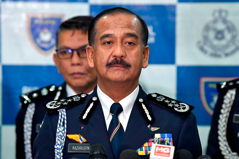 Ketua Polis Negara Tan Sri Razarudin Husain / fotoBERNAMA