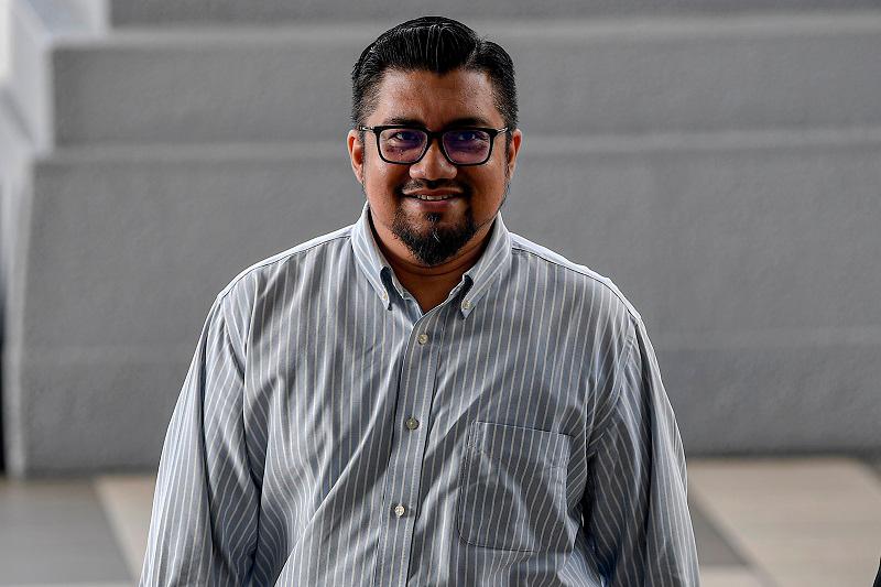 Bersatu Information Committee member, Badrul Hisham Shaharin. - BERNAMApix