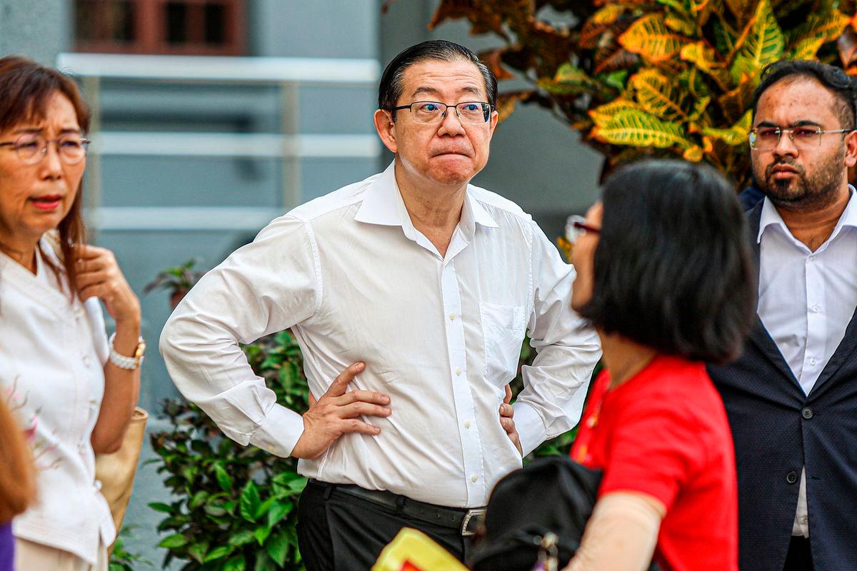 Former Penang chief minister Lim Guan Eng - BERNAMApix
