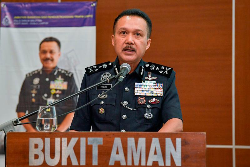 Bukit Aman Traffic Investigation and Enforcement Department (JSPT) director, Datuk Seri Mohd Yusri Hassan Basri. - BERNAMApix