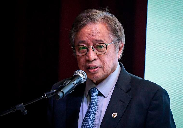 Premier Sarawak Tan Sri Abang Johari Tun Openg - fotoBERNAMA