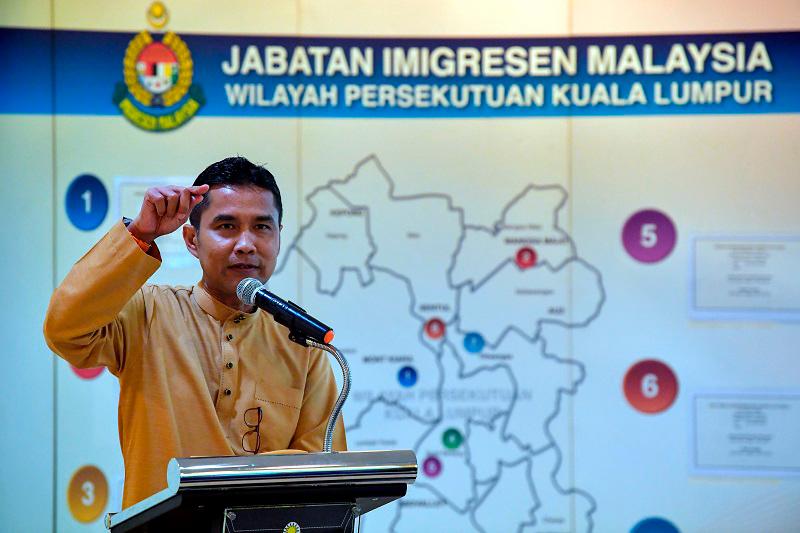 Pengarah (JIM) Wilayah Persekutuan Kuala Lumpur, Wan Mohammed Saupee Wan Yusoff. - fotoBERNAMA