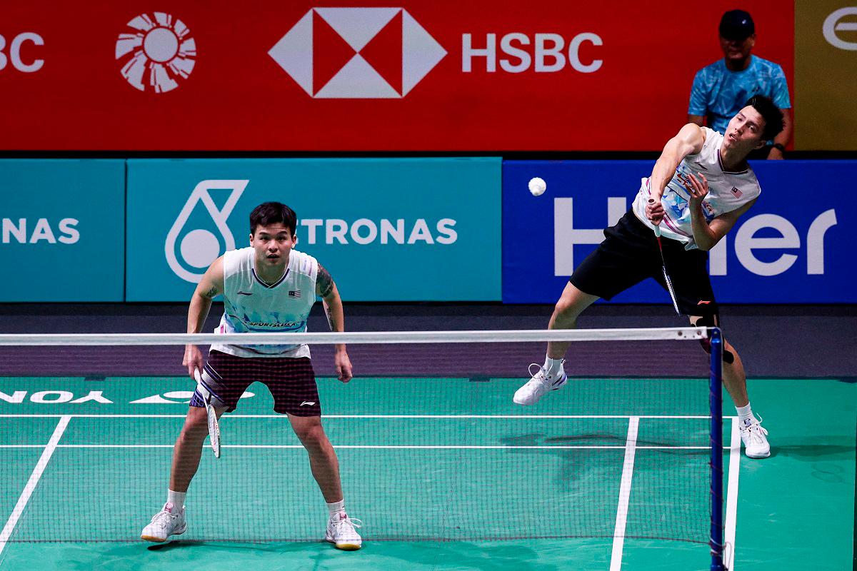 National professional pair, Ong Yew Sin and Teo Ee Yi. - BERNAMApix