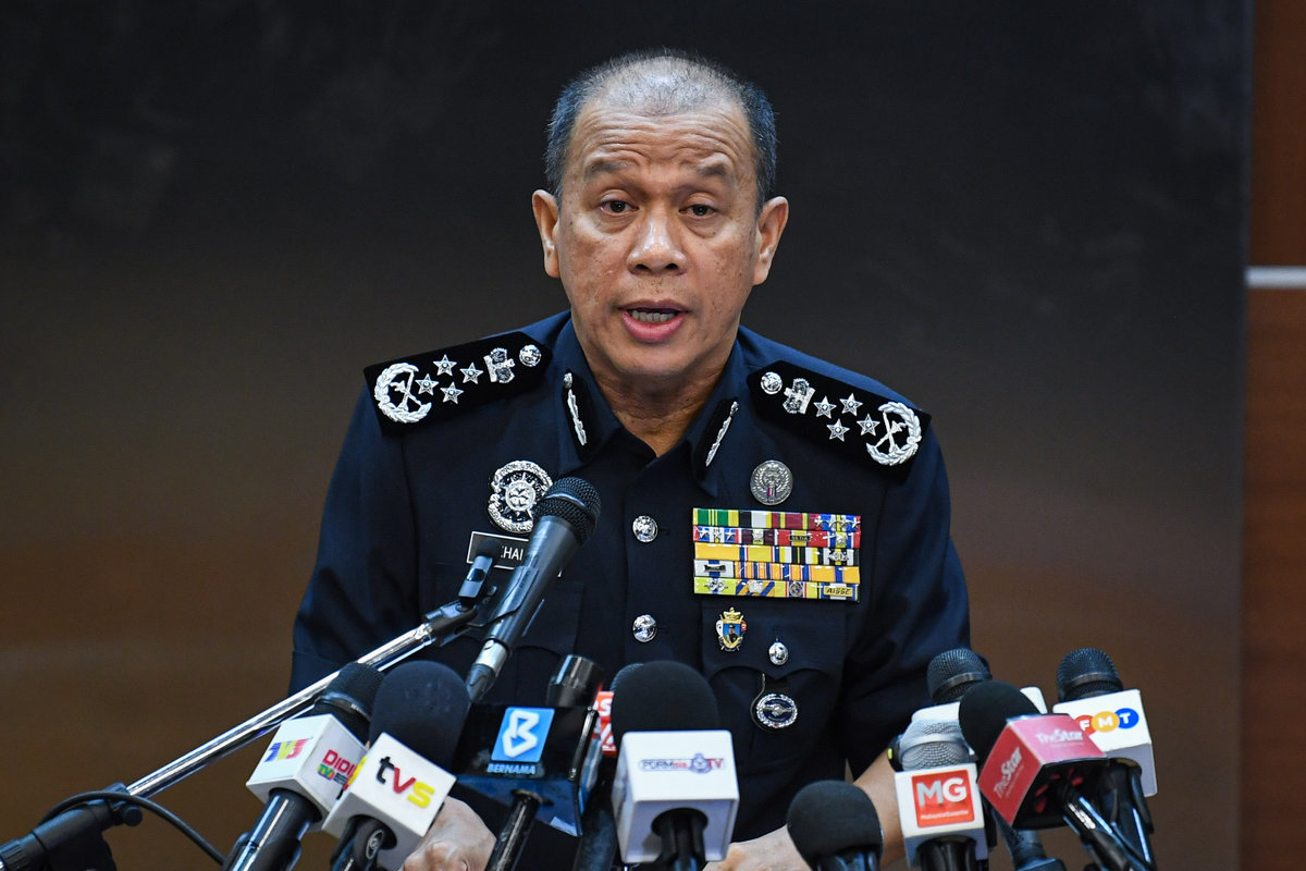 Inspector-General of Police Datuk Seri Mohd Khalid Ismail. - BERNAMA