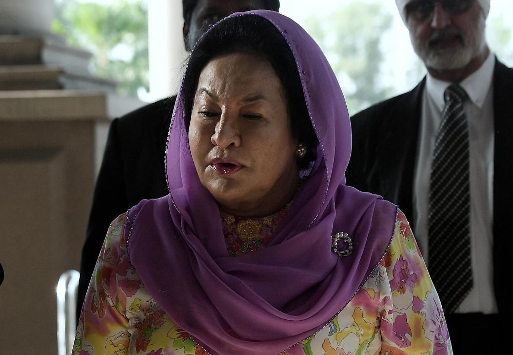 Datin Seri Rosmah Mansor.
