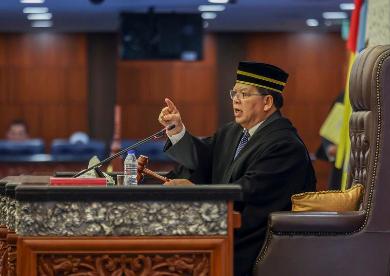 Yang Dipertua Dewan Rakyat, Tan Sri Johari Abdul. - fotoBERNAMA