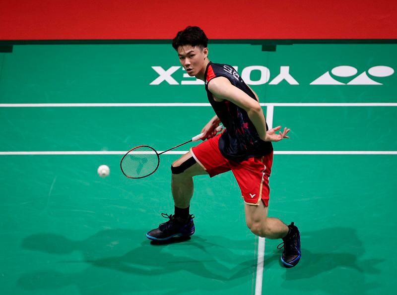 National men’s singles player Lee Zii Jia. - BERNAMApix