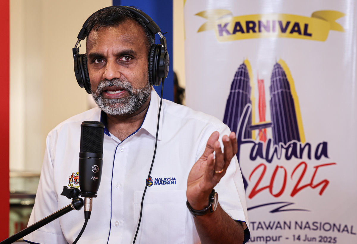 Communications Ministry deputy secretary-general (Telecommunication Infrastructure) Mano Verabathran. - BERNAMApix