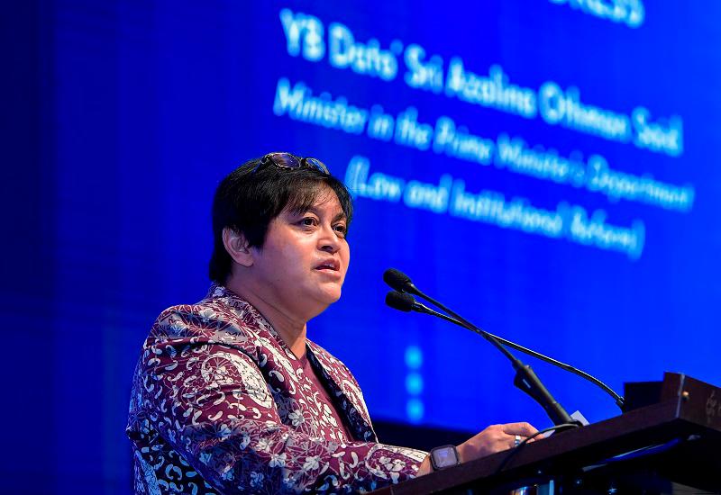 Minister in the Prime Minister’s Department (Law and Institutional Reform), Datuk Seri Azalina Othman Said. - BERNAMApix