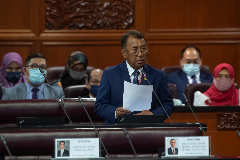 KUALA LUMPUR, 16 August -- Deputy Minister of Housing and Local Government Datuk Seri Ismail Abdul Mutalib at the National Assembly Conference at the Parliament Building today. BERNAMAPIX