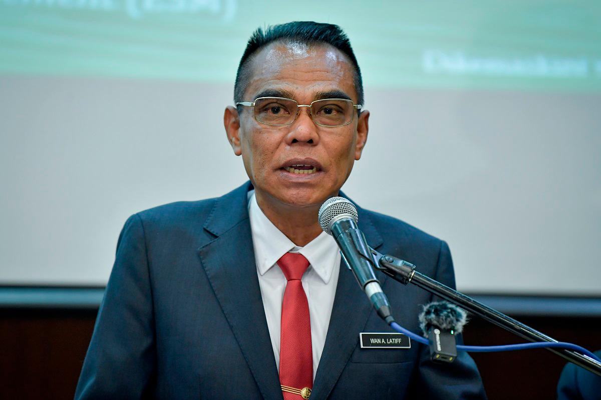 Department of Environment (DOE) director-general Datuk Wan Abdul Latiff Wan Jaffar. - BERNAMApix