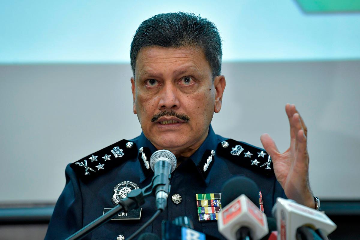 Bukit Aman Internal Security and Public Order Department (JKDNKA) director, Datuk Seri Azmi Abu Kassim. - BERNAMApix