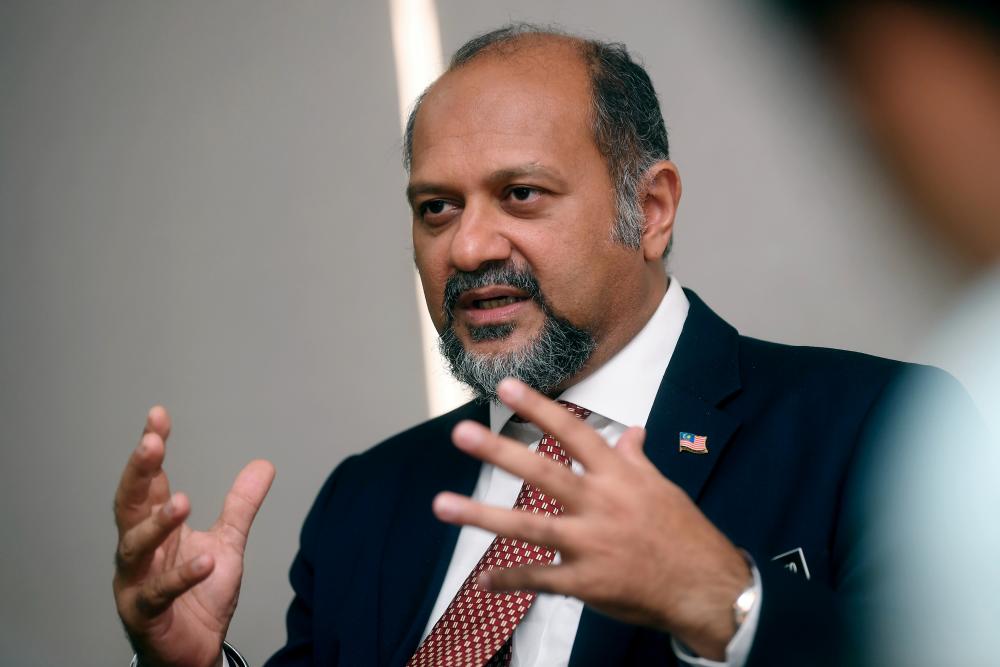 Communications and Multimedia Minister Gobind Singh Deo