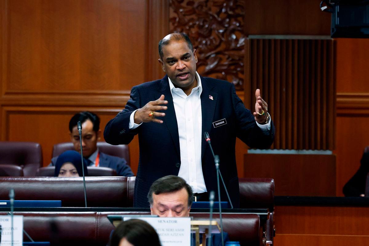 Datuk Seri R. Ramanan. Bernamapix
