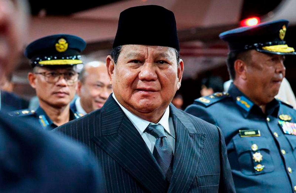 Indonesian President Prabowo Subianto - BERNAMA
