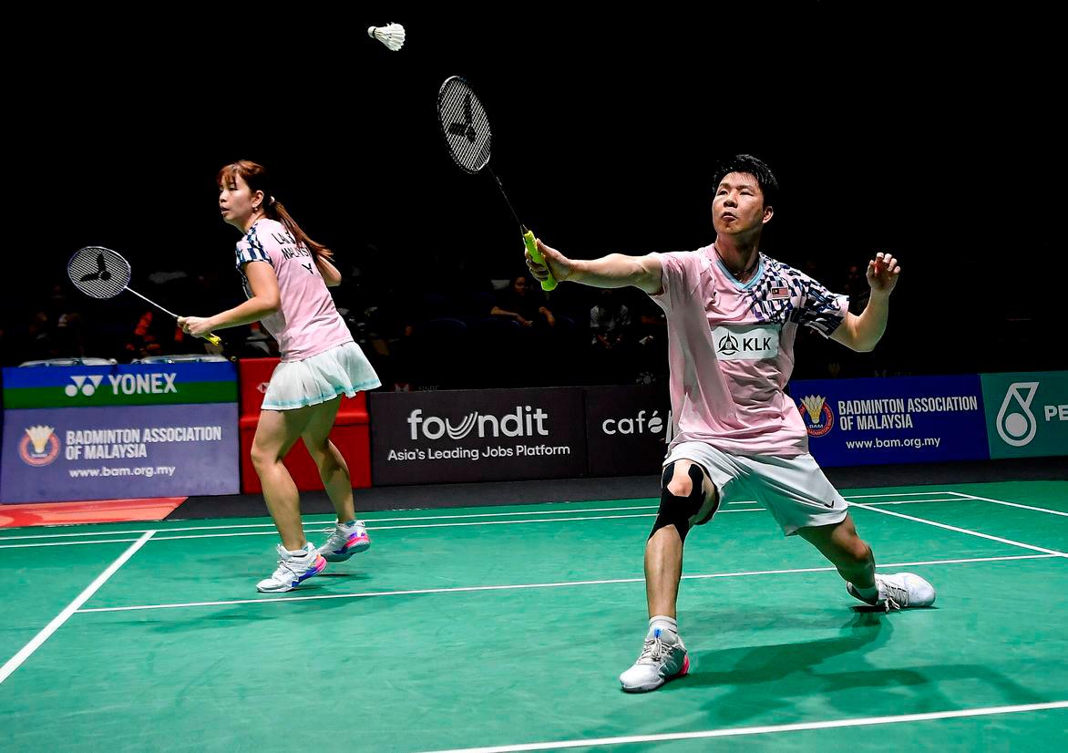 National professional mixed doubles pair, Goh Soon Huat-Shevon Lai Jemie - BERNAMApix