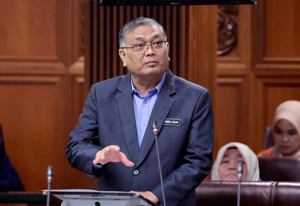 Timbalan Menteri Dalam Negeri, Datuk Seri Dr Shamsul Anuar Nasarah. - fotoBERNAMA