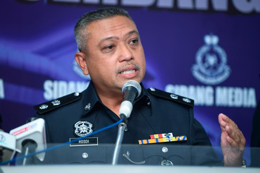 Kota Bharu district police chief, ACP Mohd Rosli Daud. - BERNAMAPIX