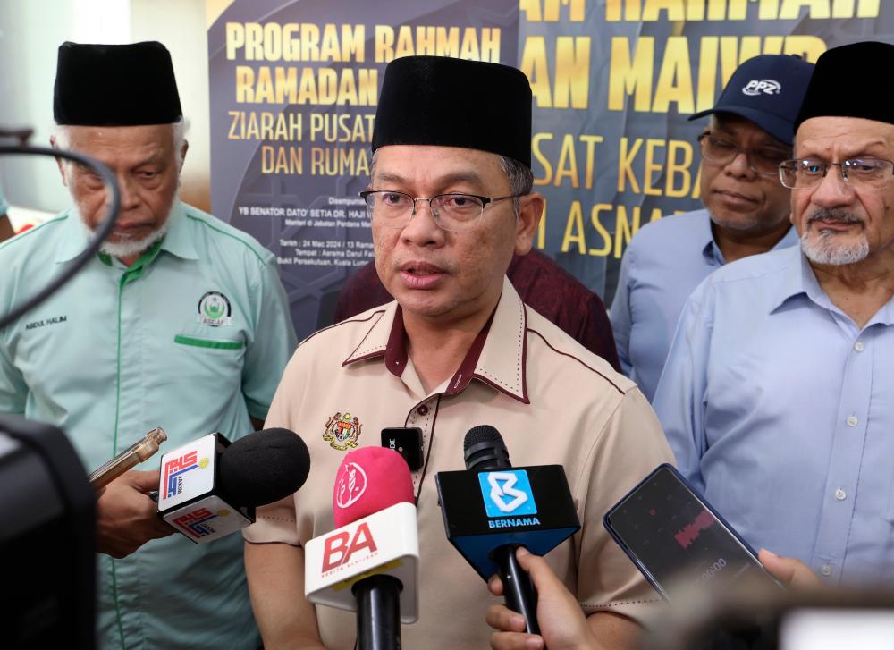 Prime Minister’s Department (Religious Affairs), Datuk Dr Mohd Na’im Mokhtar. - BERNAMAPIX