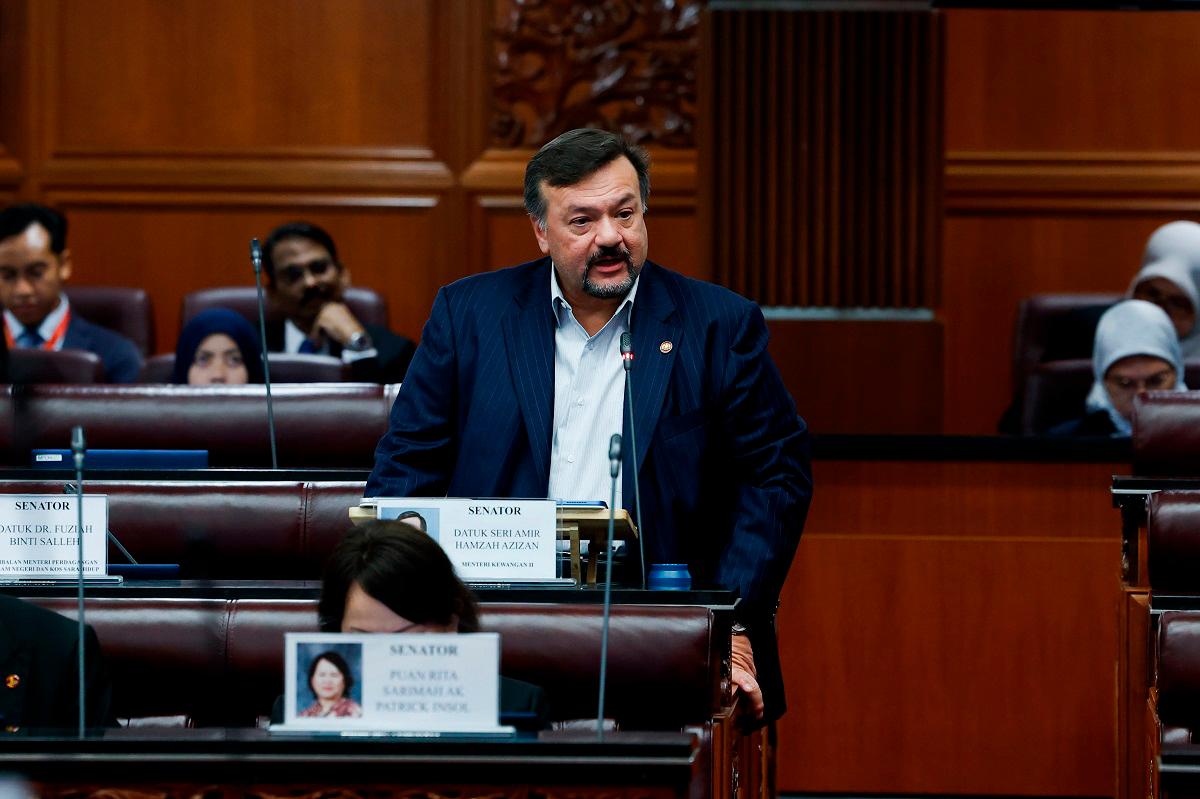 Finance Minister II Datuk Seri Amir Hamzah Azizan. - BERNAMApix