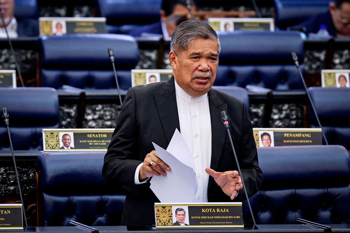 Menteri Pertanian dan Keterjaminan Makanan Datuk Seri Mohamad Sabu. FotoBernama