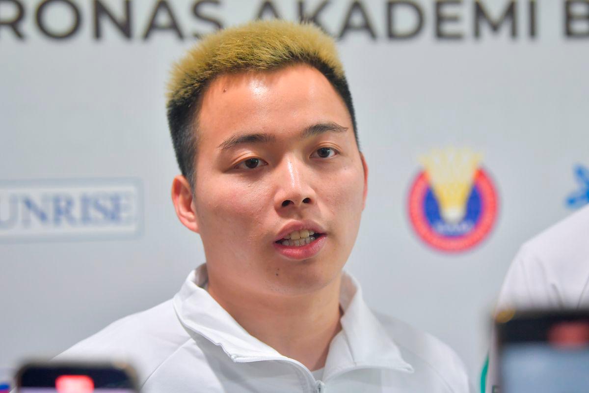National doubles star Aaron Chia - Photo by BERNAMA