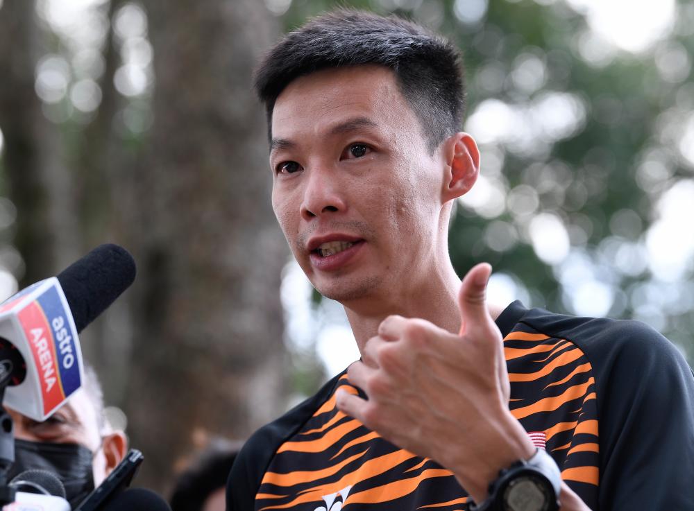 National high jump coach Lee Hup Wei. - BERNAMAPIX