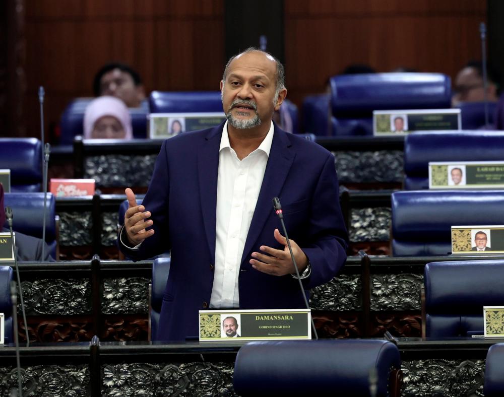 Digital Minister, Gobind Singh Deo. - BERNAMAPIX