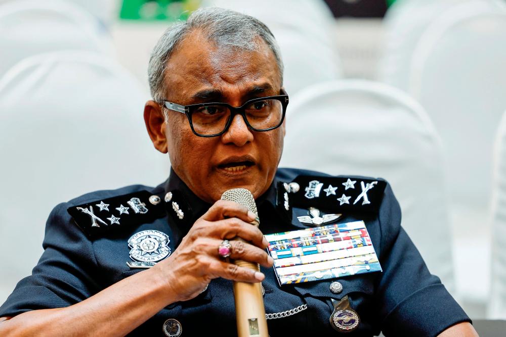 Bukit Aman Commercial Crime Investigation Department (CCID) director, Datuk Seri Ramli Mohamed Yoosuf. - BERNAMApix