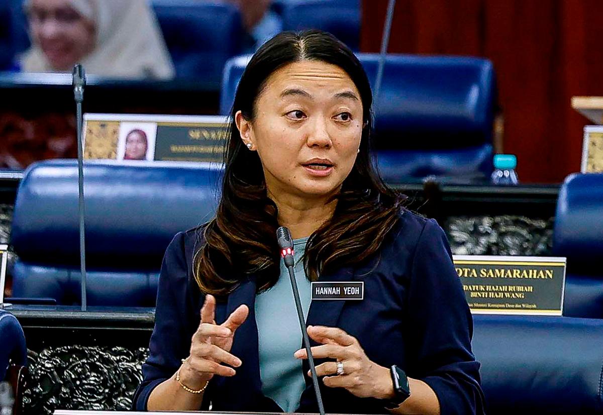 Menteri Belia dan Sukan Hannah Yeoh - BERNAMA