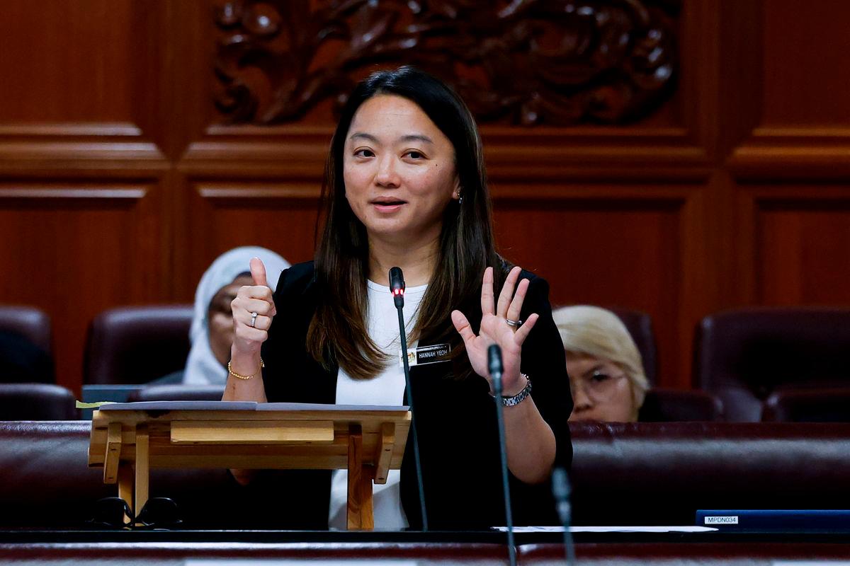 Youth and Sports Minister Hannah Yeoh. Bernamapix