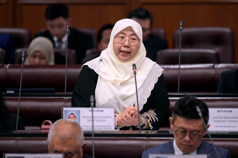 Timbalan Menteri Perdagangan Dalam Negeri dan Kos Sara Hidup Fuziah Salleh - fotoBERNAMA