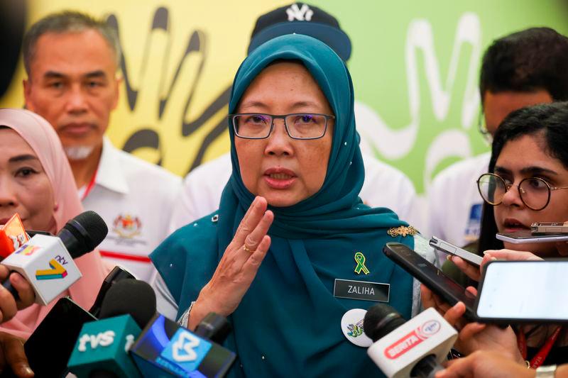 Menteri di Jabatan Perdana Menteri (Wilayah Persekutuan) Dr Zaliha Mustafa - fotoBERNAMA