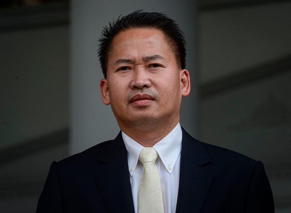 Bekas Menteri Pembangunan Infrastruktur Sabah Datuk Peter Anthony - fotoBERNAMA