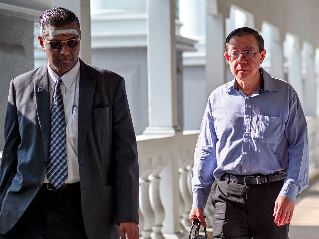 Former Penang Chief Minister Lim Guan Eng was present at the Kuala Lumpur Court Complex today to resume the hearing of his ongoing case related to the undersea tunnel project. - BERNAMAPIX