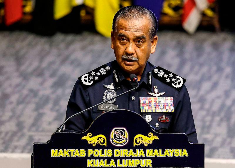 Ketua Polis Negara Tan Sri Razarudin Husain - fotoBERNAMA