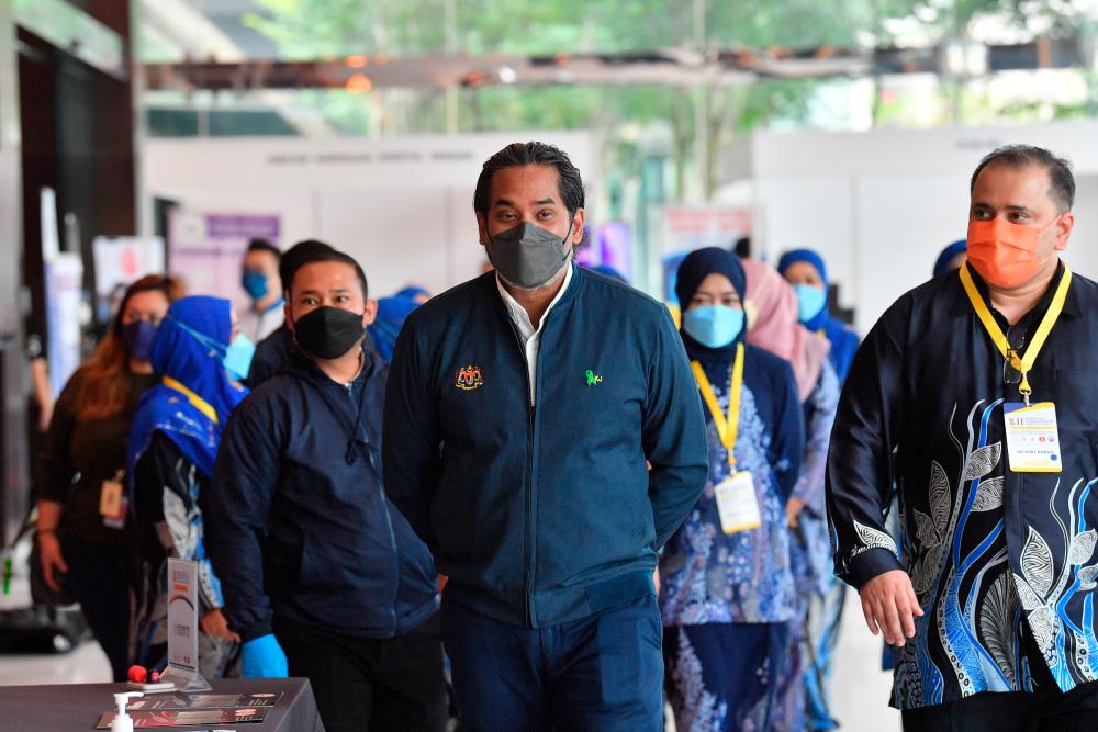 Life will be difficult for you, Khairy warns anti-vaxxers